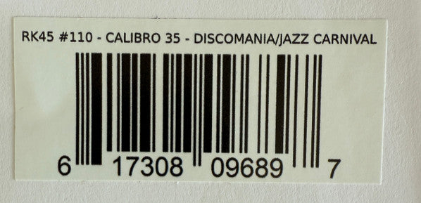 Discomania / Jazz Carnival - Calibro 35