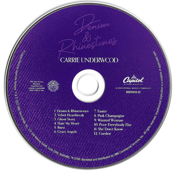 Denim & Rhinestones - Underwood, Carrie