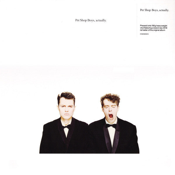 Actually - Pet Shop Boys