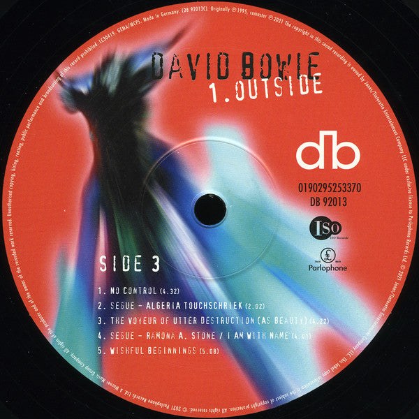 1. Outside (The Nathan Adler Diaries: A Hyper Cycl - Bowie, David