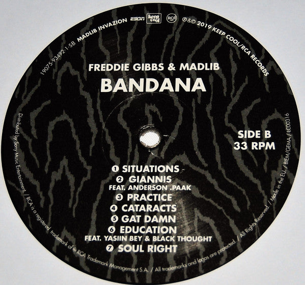 Bandana - Gibbs, Freddie & Madlib