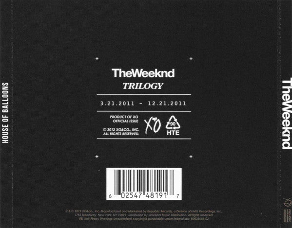 House of Balloons - Weeknd