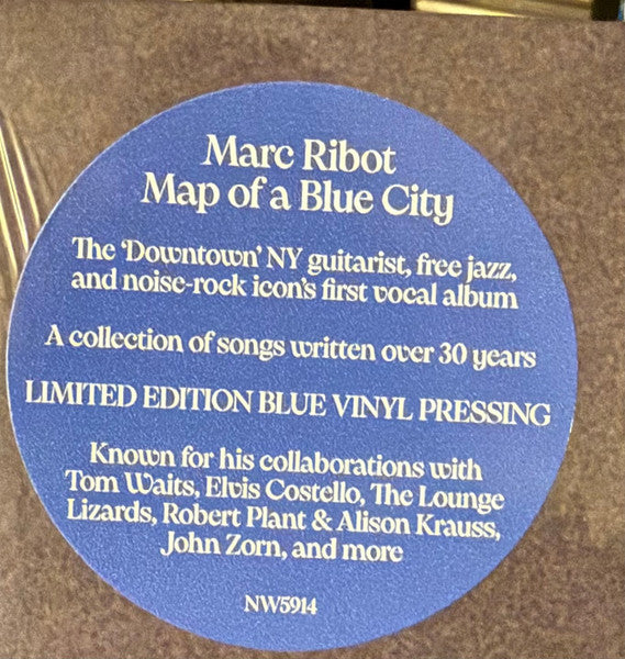 Map of a Blue City - Ribot, Marc
