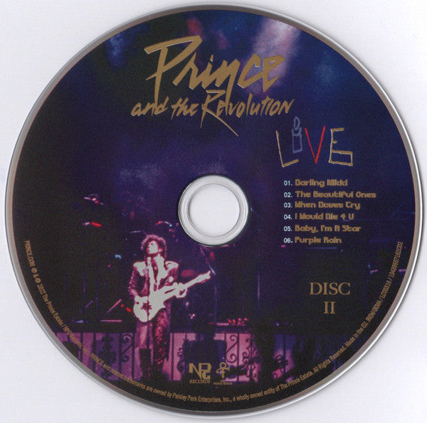 Prince And The Revolution Live - Prince And The Revolution