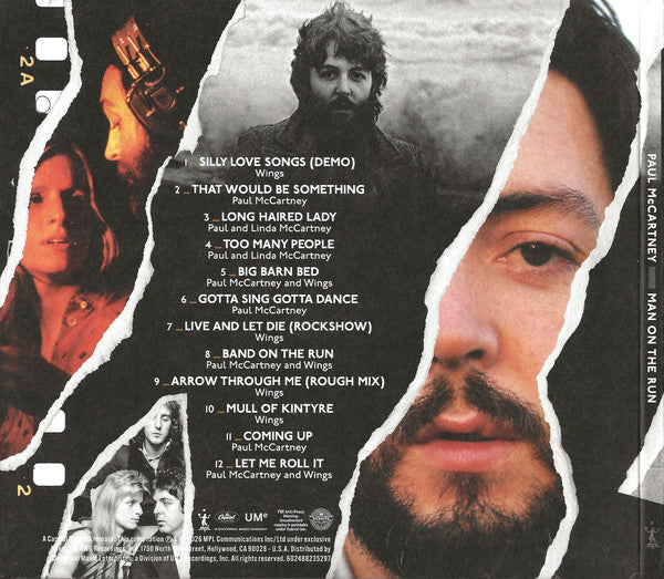Man On The Run (Music from the Motion Picture Soun - McCartney, Paul and Wings