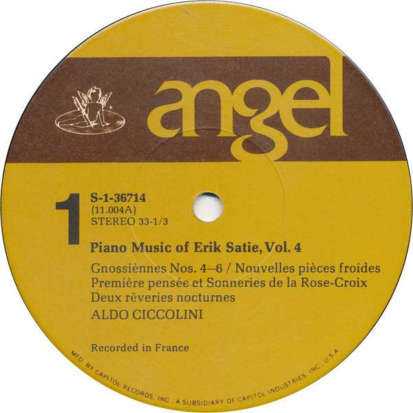 Piano Music Of Erik Satie, Vol. 4 - Satie, Erik