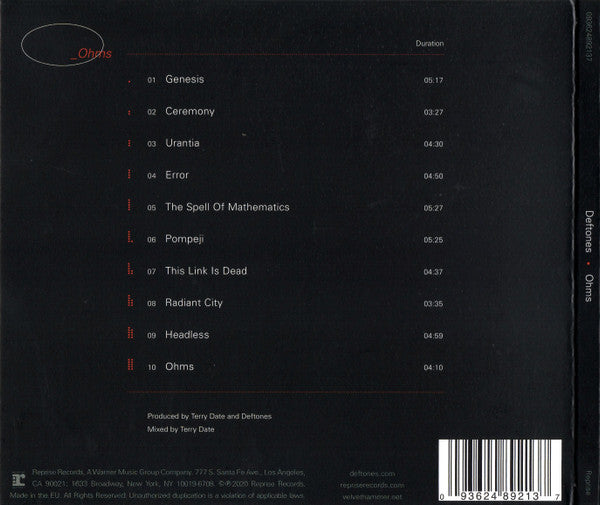 Ohms - Deftones