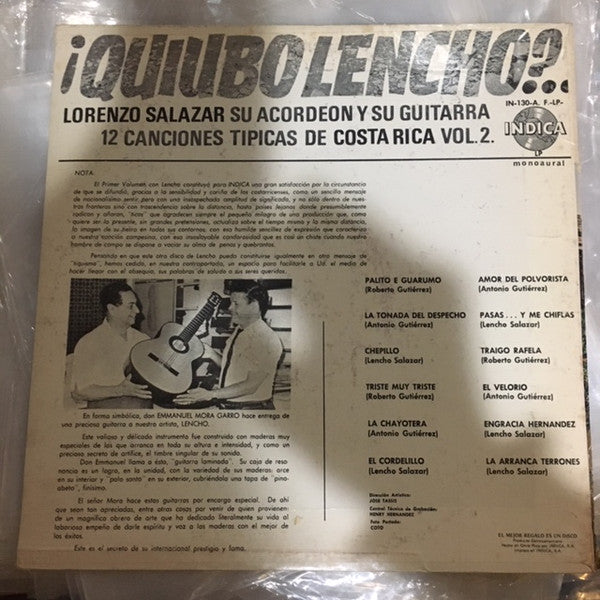 ¡Quiubo Lencho?.. - Salazar, Lencho