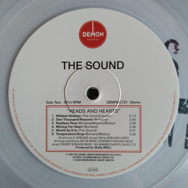 Heads And Hearts - Sound, The