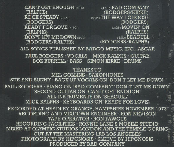 Bad Company - Bad Company