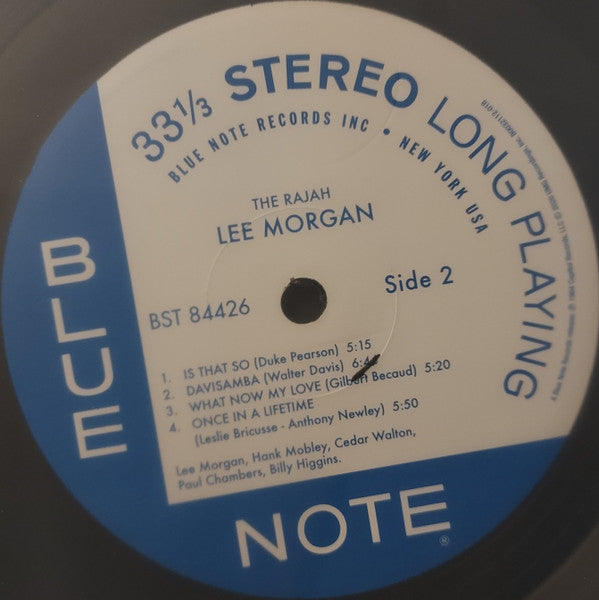 The Rajah - Morgan, Lee
