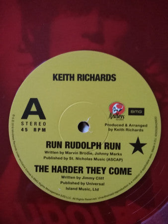 Run Rudolph Run / The Harder They Come / Pressure  - Richards, Keith