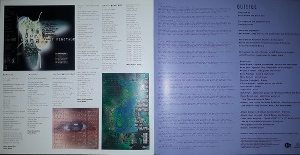 1. Outside (The Nathan Adler Diaries: A Hyper Cycl - Bowie, David