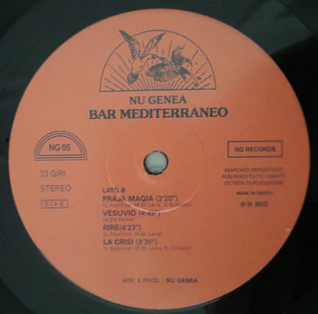 Bar Mediterraneo - Nu Genea