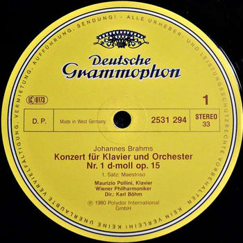 Klavierkonzert = Piano Concerto No. 1 - Brahms, Johannes