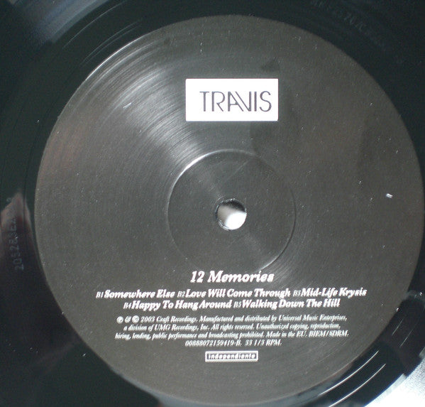 12 Memories - Travis