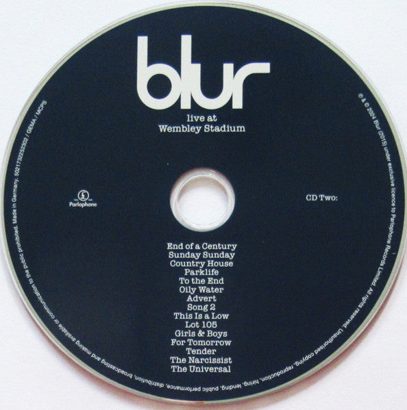 Live At Wembley Stadium - Blur