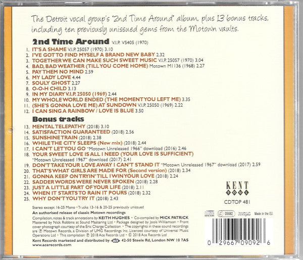 While The City Sleeps: Their Second Motown Album - Spinners