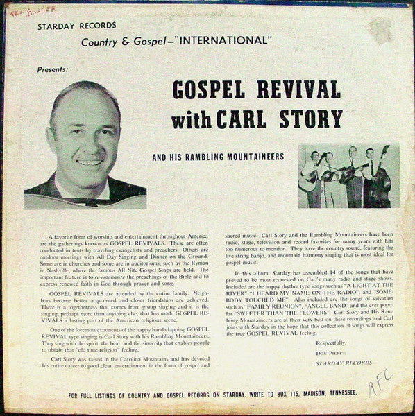 Gospel Revival - Carl Story & His Rambling Mountaineers
