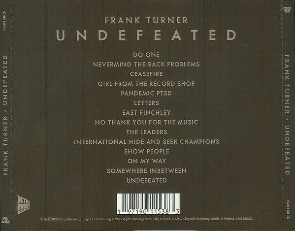Undefeated - Turner, Frank