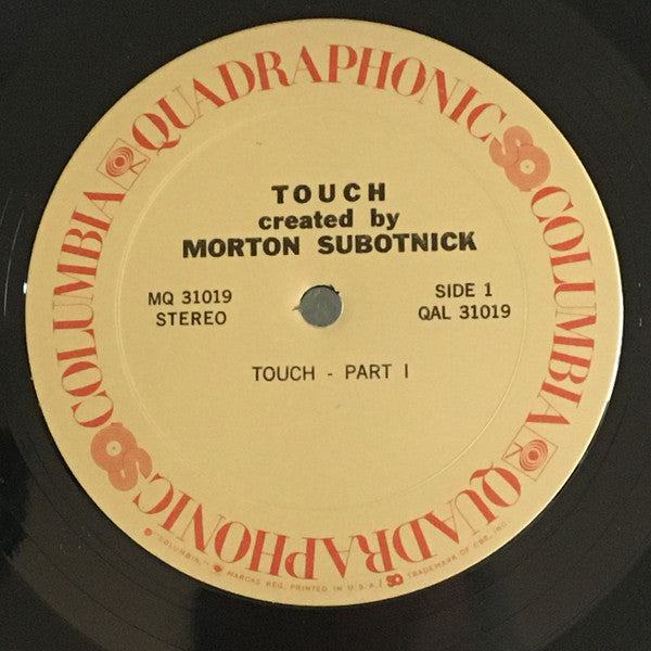 Touch - Subotnick, Morton