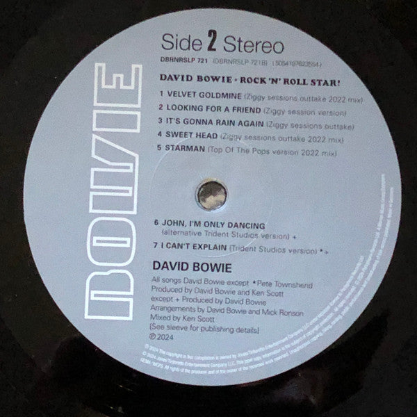 Rock 'n' Roll Star! - Bowie, David