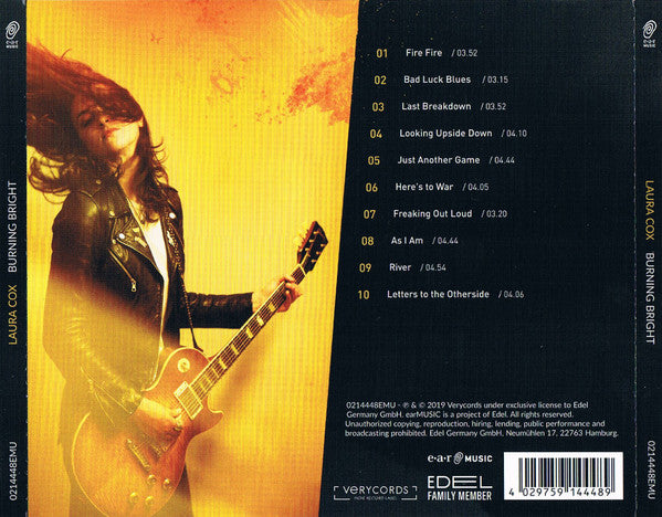 Burning Bright - Cox, Laura