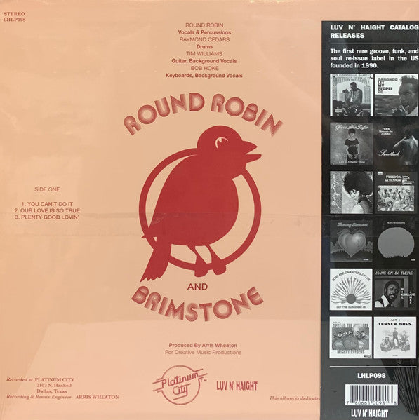 Round Robin And Brimstone - Round Robin And Brimstone