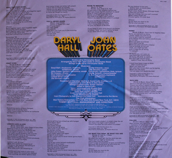 Bigger Than Both Of Us - Hall, Daryl & John Oates