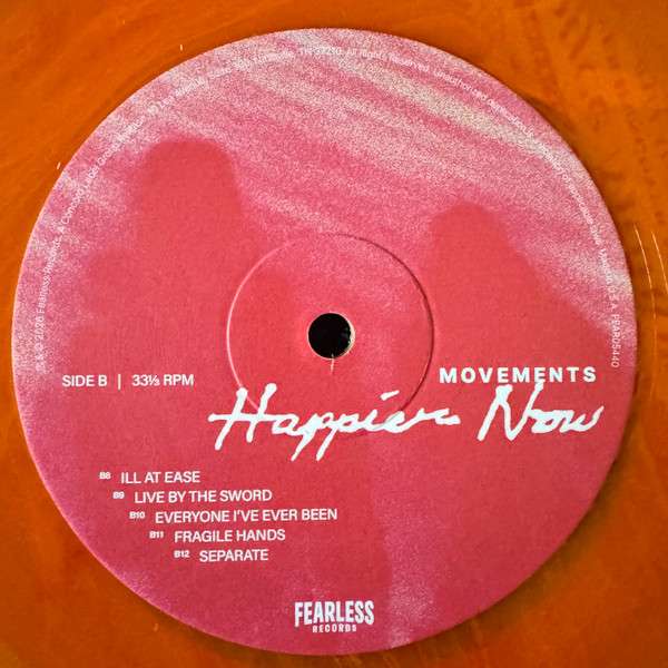Happier Now [Transparent Violet] - Movements