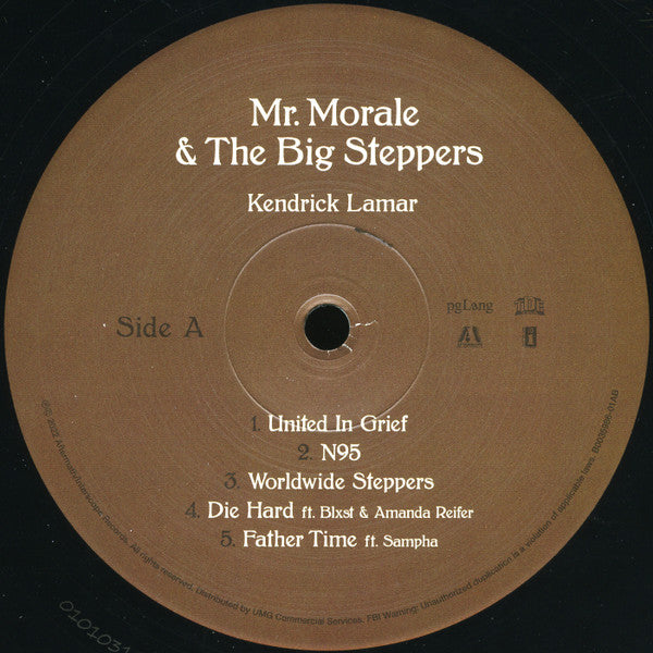 Mr. Morale & The Big Steppers - Lamar, Kendrick