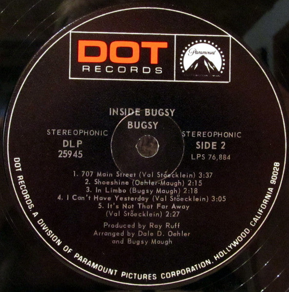 Inside Bugsy - Maugh, Bugsy