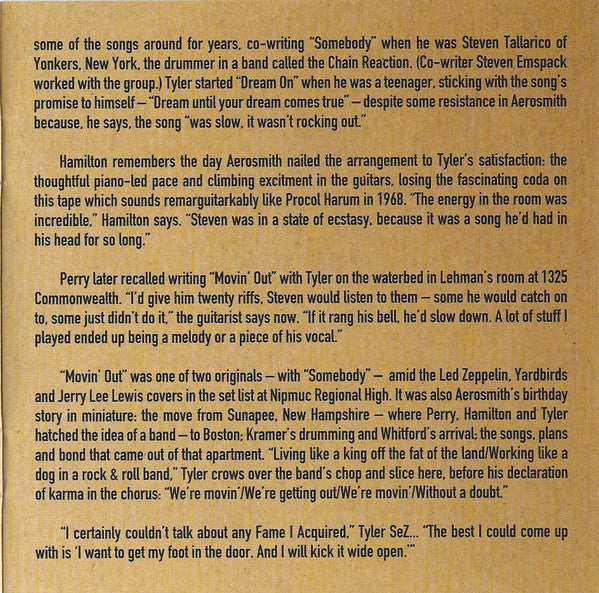 1971: The Road Starts Hear - Aerosmith