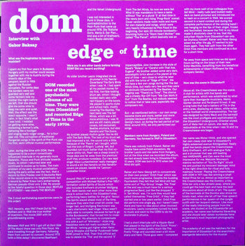 Edge Of Time - Dom