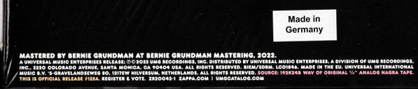 Zappa '80: Mudd Club - Zappa, Frank
