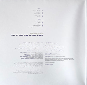 Foreverandevernomore - Eno, Brian