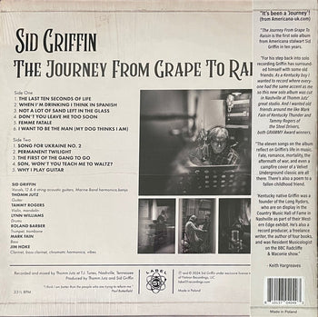 The Journey From Grape To Raisin - Griffin, Sid