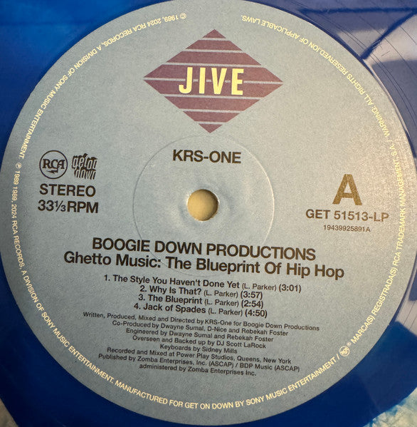 Ghetto Music: The Blueprint Of Hip Hop - Boogie Down Productions