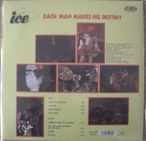 Each Man Makes His Destiny - Ice (Lafayette Afro-Rock Band)