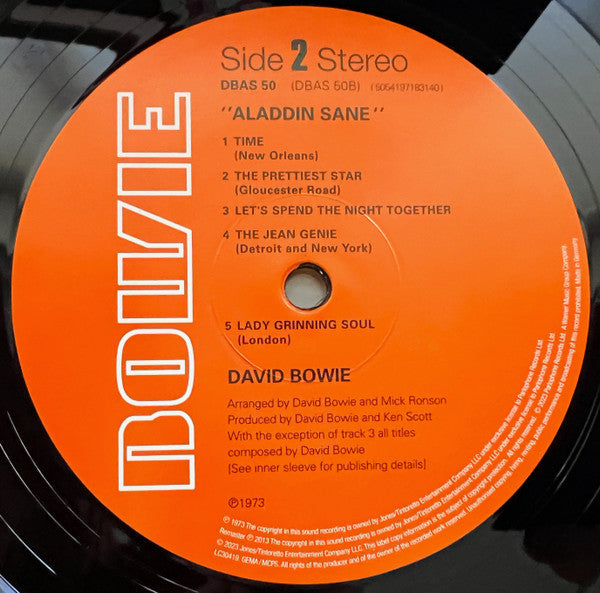 Aladdin Sane - Bowie, David