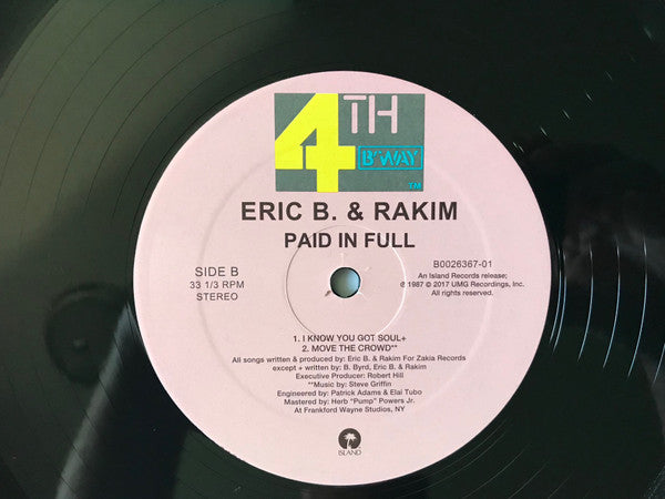 Paid In Full - Eric B. & Rakim