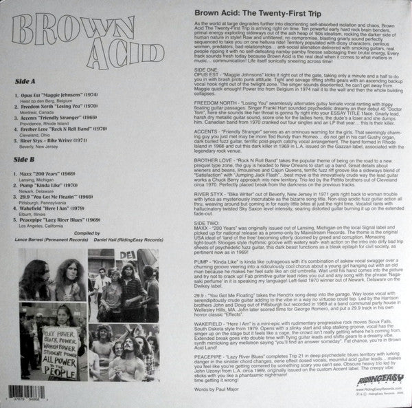 Brown Acid - The Twenty-first Trip - Various