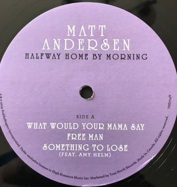 Halfway Home By Morning - Andersen, Matt
