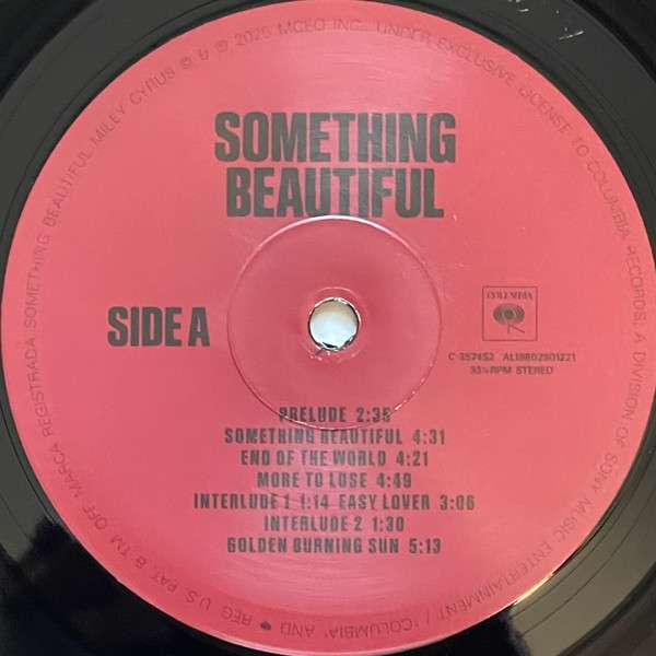 Something Beautiful - Cyrus, Miley