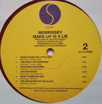 Make-Up Is A Lie - Morrissey