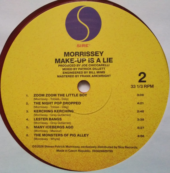 Make-Up Is A Lie - Morrissey