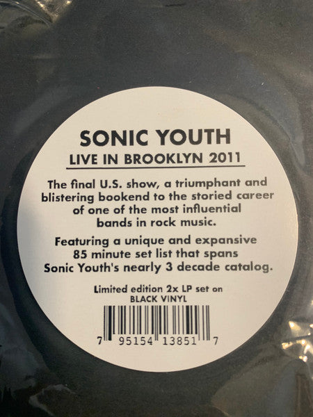 Live In Brooklyn 2011 - Sonic Youth