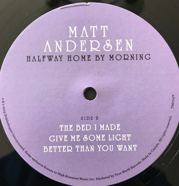 Halfway Home By Morning - Andersen, Matt