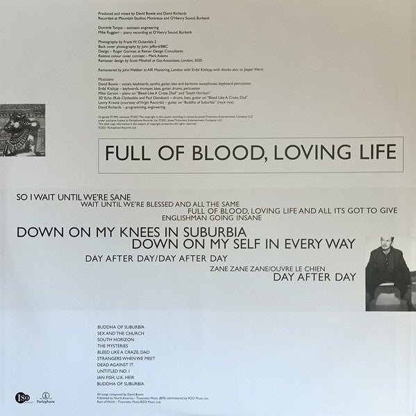 The Buddha Of Suburbia - Bowie, David