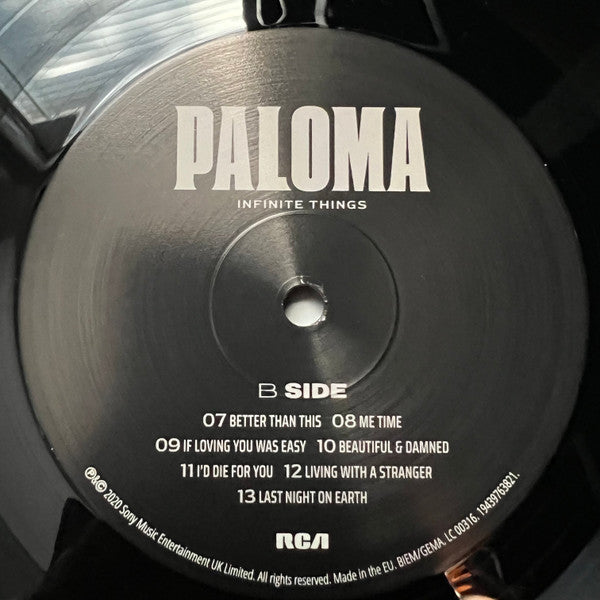 Infinite Things - Faith, Paloma